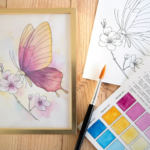 Aquarelle papillon