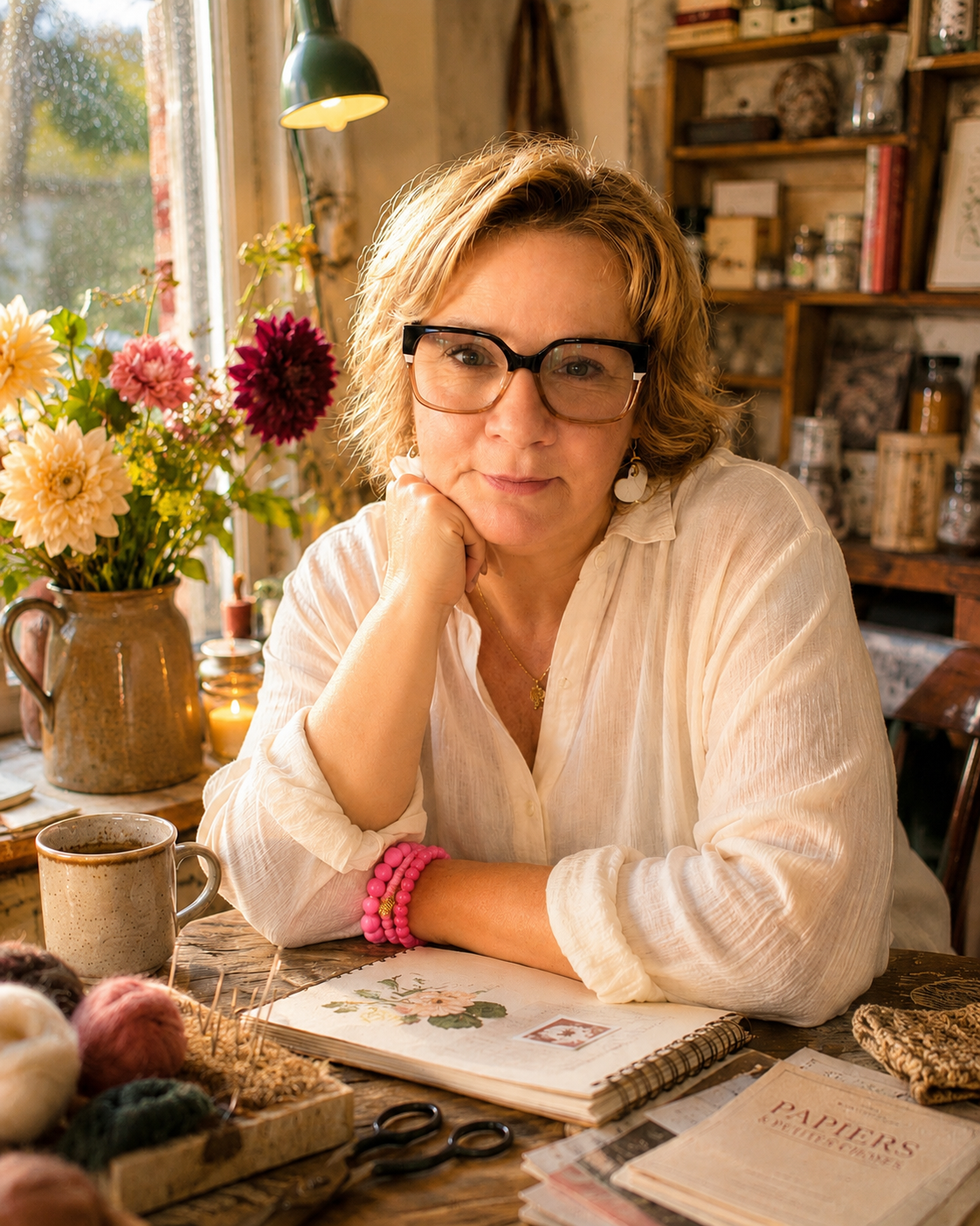 Agnès, fondatrice de Suzanne Café Créatif